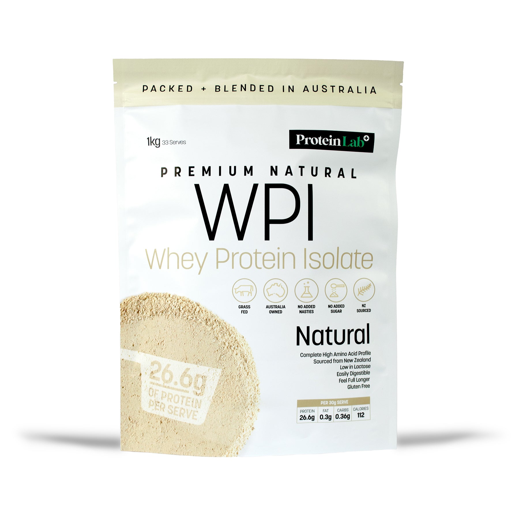 Whey Protein Isolate (WPI) Natural Proteinlab